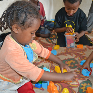 Photo of Daycare and Kindergarten children at play